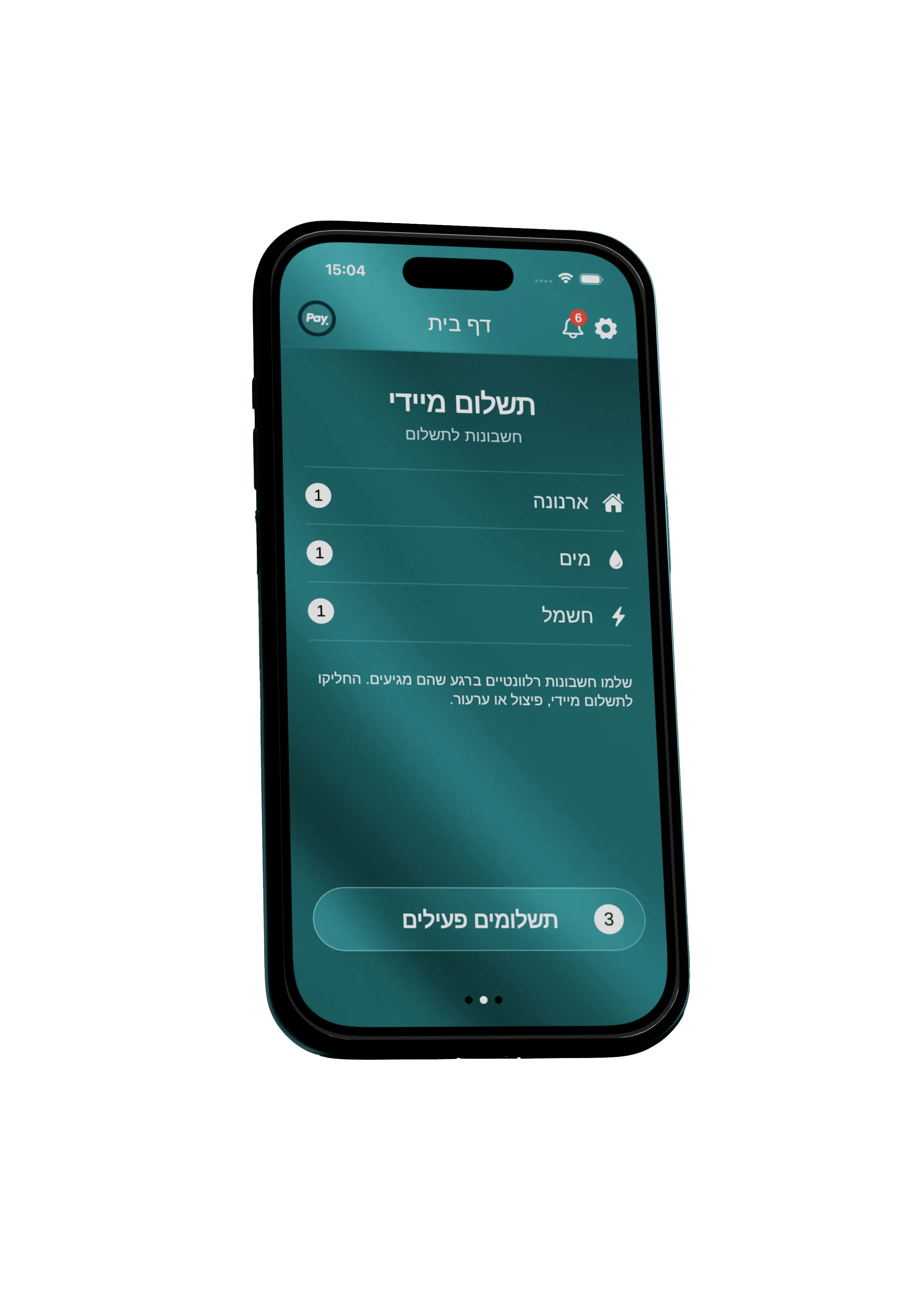 All your payments, already with you.